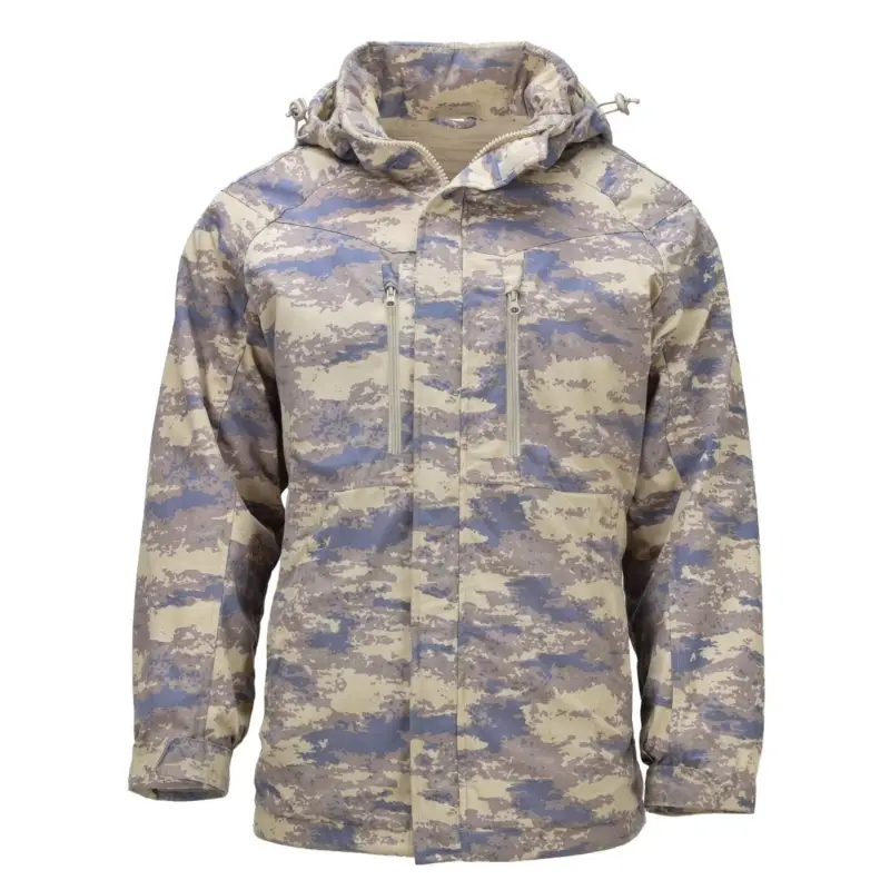 Oryginalna turecka parka wojskowa polowa Rip Stop z pikowaną podszewką M2018 Camo Cena promocyjna