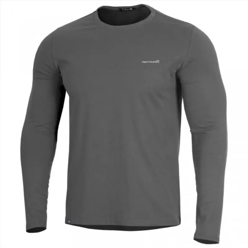 Bezpieczna płatność T-shirt PENTAGON Ageron 2.0 z długim rękawem, wygodny krój, bezzapachowy, szybkoschnący