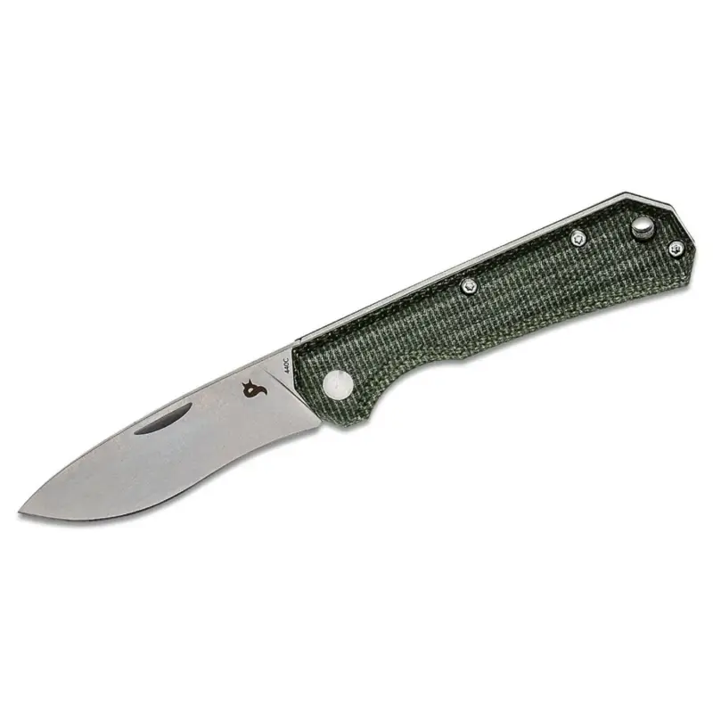 Dodaj do koszyka Nóż składany Fox Knives marki CIOL z satynową powłoką, rękojeścią ze stali nierdzewnej 440C Micarta