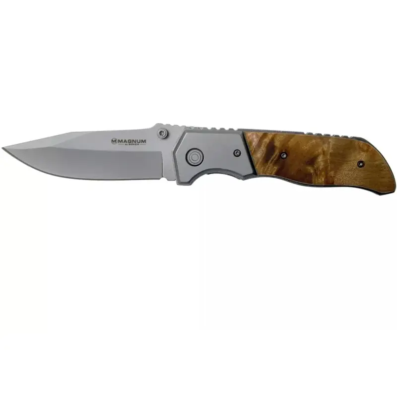 Scyzoryk marki Boker Forest Ranger ze składaną drewnianą rękojeścią ze stali 7Cr17MoV Nie przegap