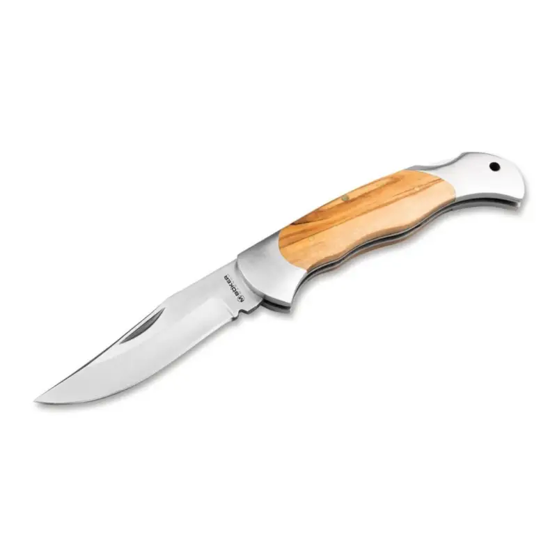 BOKER Classic Hunter One Składany scyzoryk kompaktowy z drewnianą rączką ze stali 440A Nowość