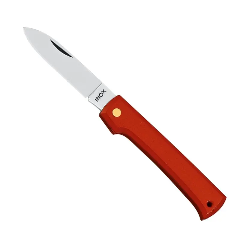 Wybór klientów Nóż kieszonkowy Fox Knives INOX Drop Point Nylonowy uchwyt ze stali nierdzewnej 420C