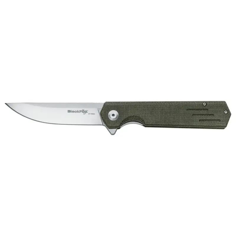 Fox Knives REVOLVER BF-740 OD Składany scyzoryk ze stali nierdzewnej D2 Micarta Nowość