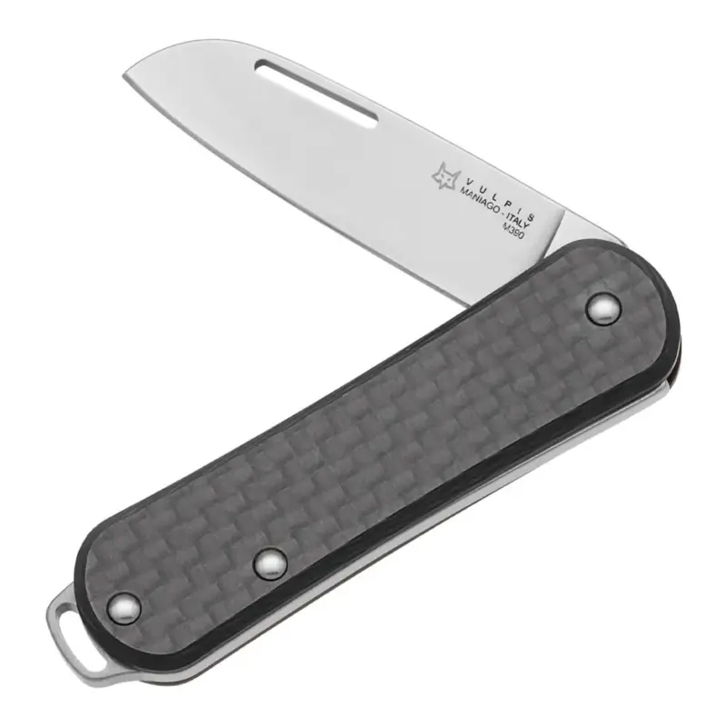 Kup teraz Nóż Fox Knives VULPIS FX-VP108 CF Scyzoryk M390 Stalowa rękojeść z włókna węglowego