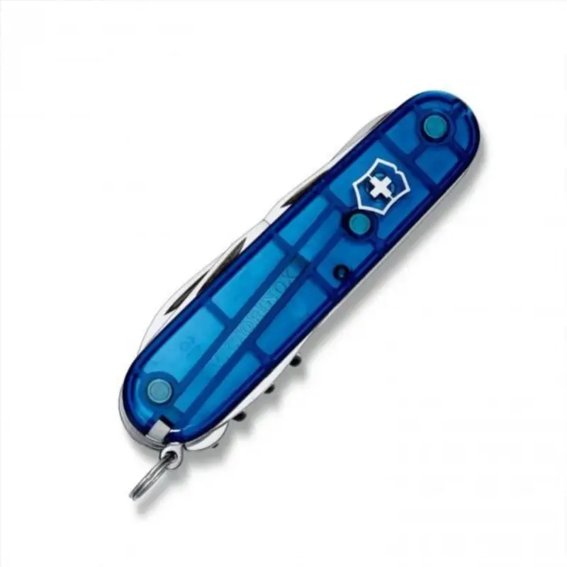 Nie przegap Składany scyzoryk Victorinox Climber 14 funkcji 91 mm kieszonkowy EDC niebieski