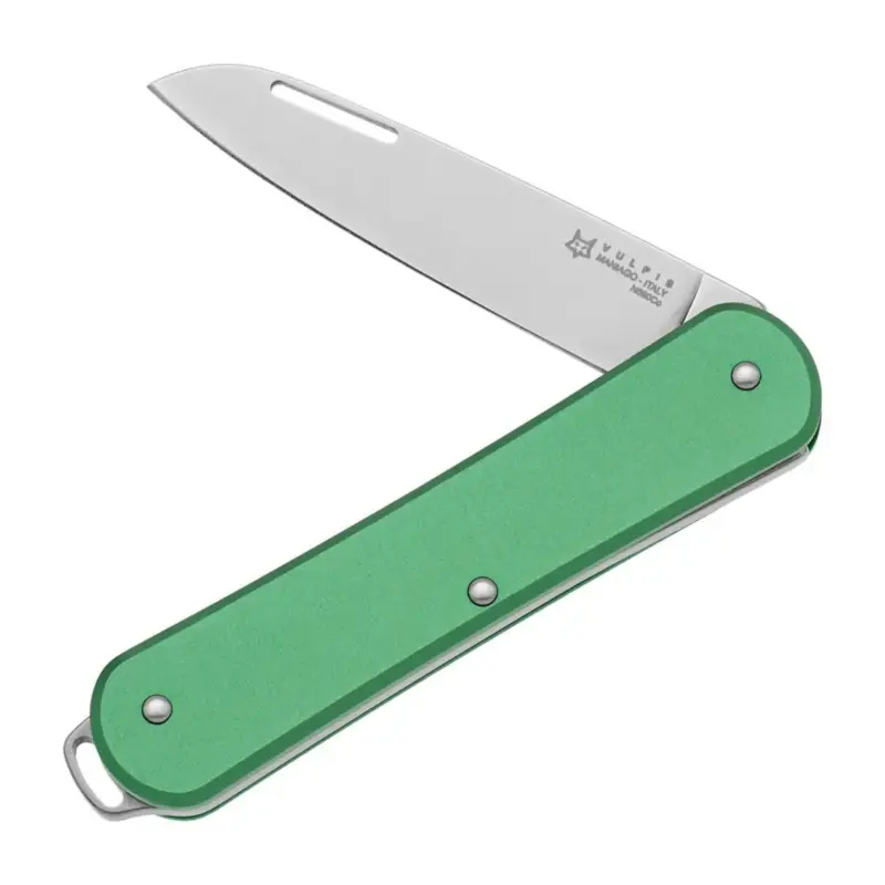 Nóż składany Fox Knives VULPIS FX-VP130 OD Stal nierdzewna N690Co Zielony Ograniczona ilość
