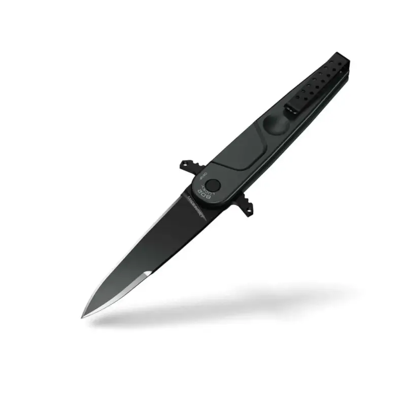 Wysoka jakość Scyzoryk ExtremaRatio BD2 LUCKY BLACK Bohler N690 stalowe ostrze gładkie