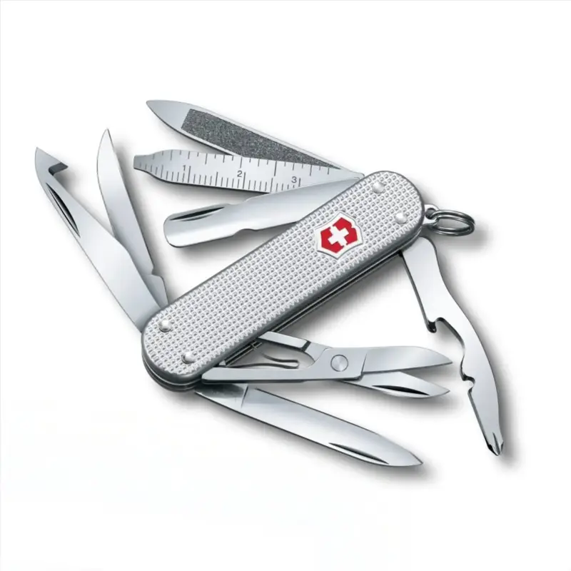 Taniej Nóż wielofunkcyjny Victorinox MiniChamp Alox 15 funkcji Kieszonkowe narzędzie EDC 58 mm