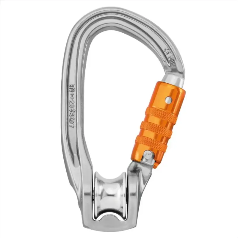 Petzl Rollclip Z Triact-Lock Karabinek Aluminiowa lina CE0082 20 mm Tylko do końca tygodnia