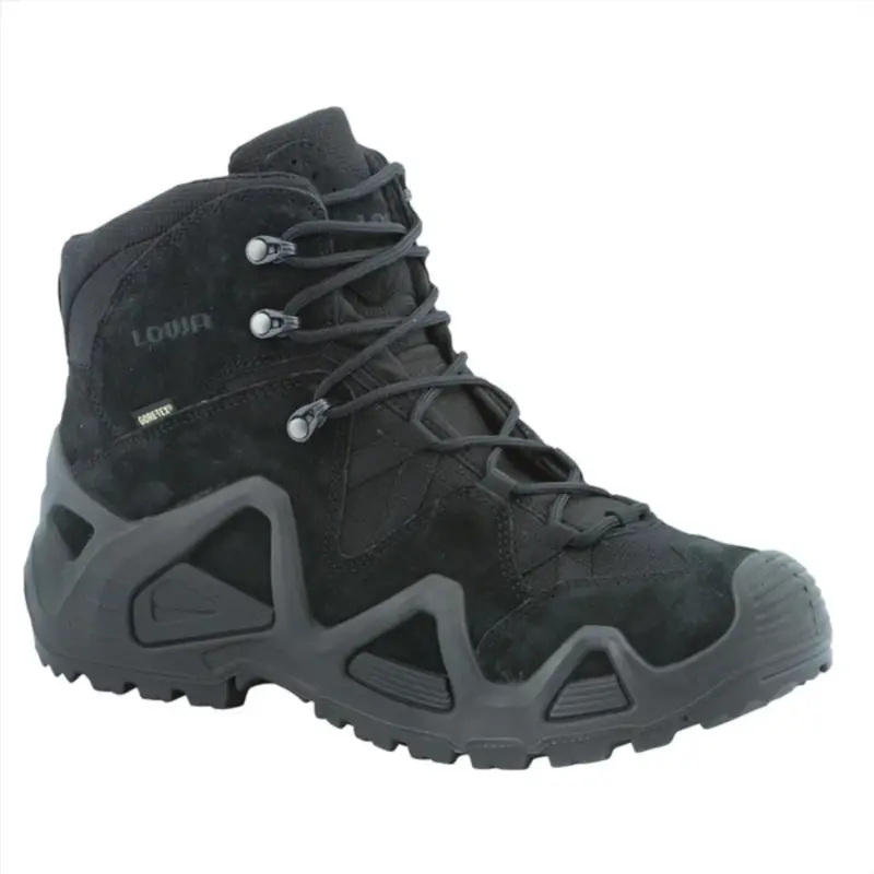 Rabat Taktyczne buty bojowe LOWA Zephyr GTX MID TF Wodoodporne, oddychające zamszowe czarne