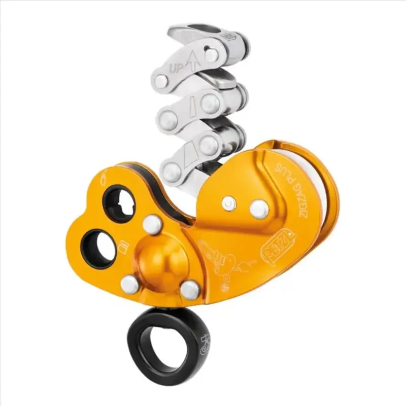 Petzl ZigZag Plus Descender Mechaniczny Prusik do wspinaczki po drzewach CE 0082 Pomarańczowy Oferta limitowana