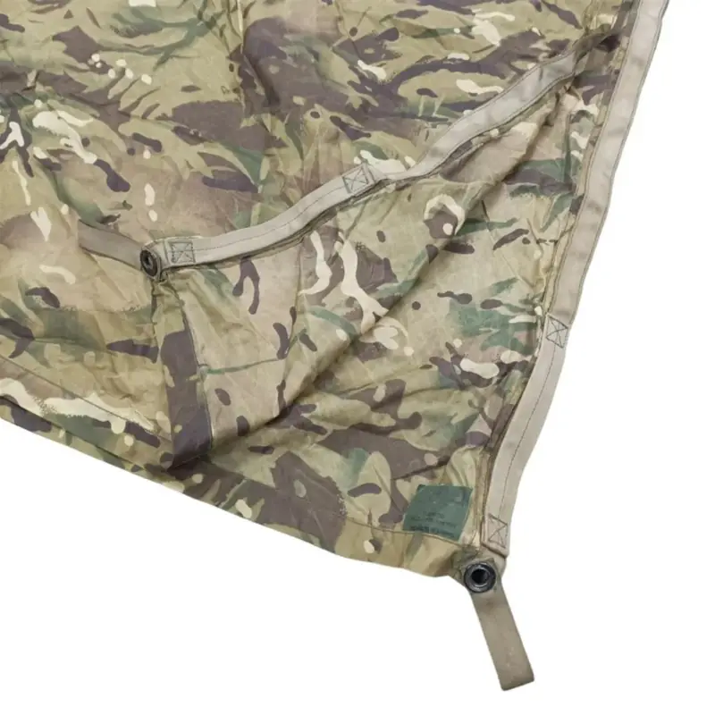 Oryginalna brytyjska kurtka wojskowa Basha Taurpaulin Shelter Wodoodporna kurtka wojskowa MTP Camo Bezpieczna płatność