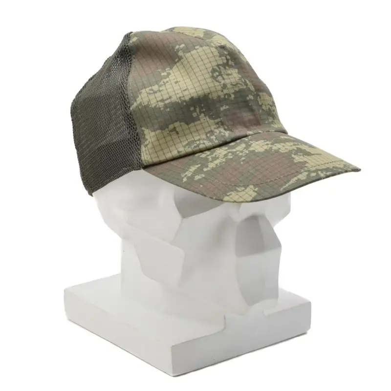 Hit sprzedaży Oryginalna turecka czapka wojskowa typu Snapback Ripstop Mesh Insert M2008 Camo