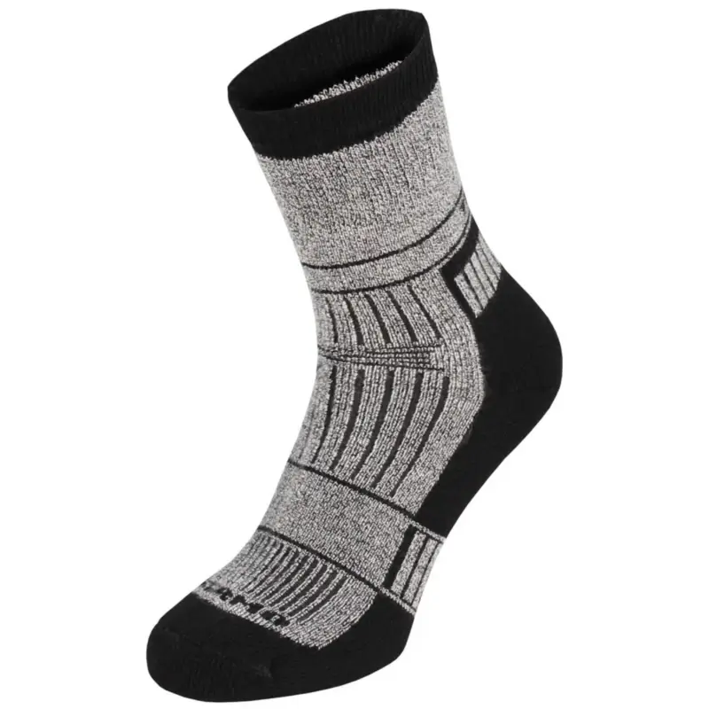 Najlepsza cena Skarpety termiczne MFH Alaska Dry Feet Wyściełana podeszwa Zintegrowane wsparcie łuku szare