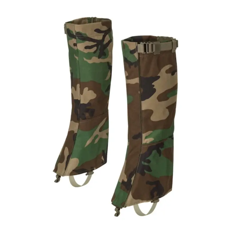 Wyjątkowa oferta Helikon-Tex Ochraniacze śnieżne z regulacją długości, wodoodporne, w kolorze Woodland Camo
