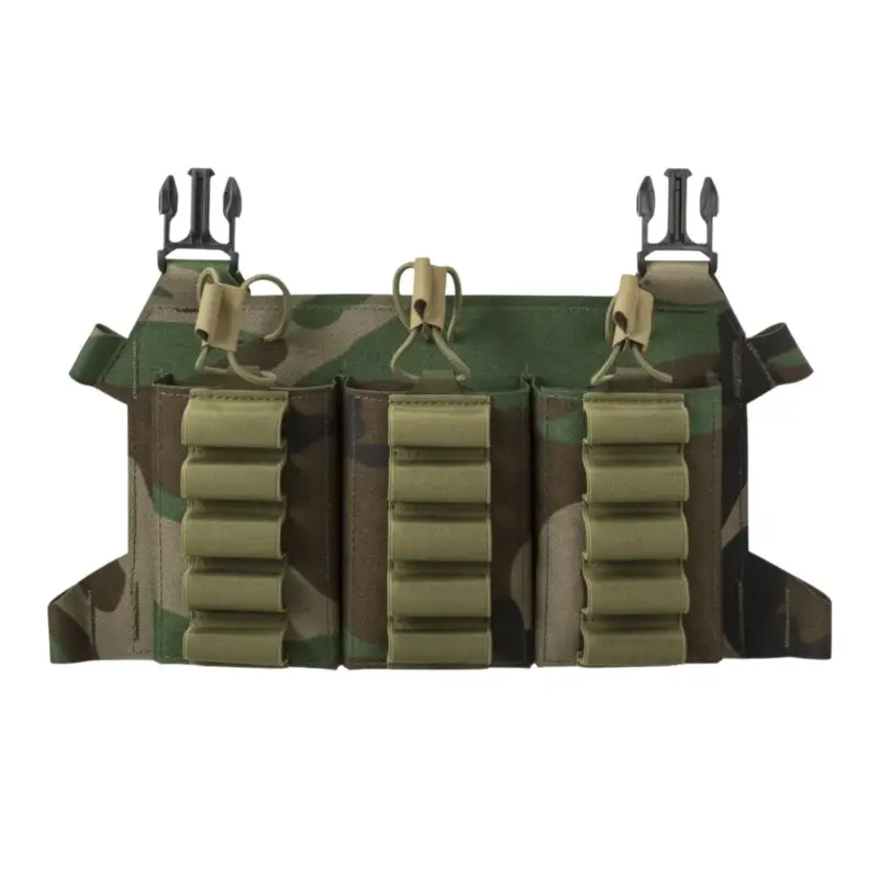 Szkieletowa ładownica na magazynki Direct Action z klapką na amunicję w kolorze Woodland Camo Super okazja