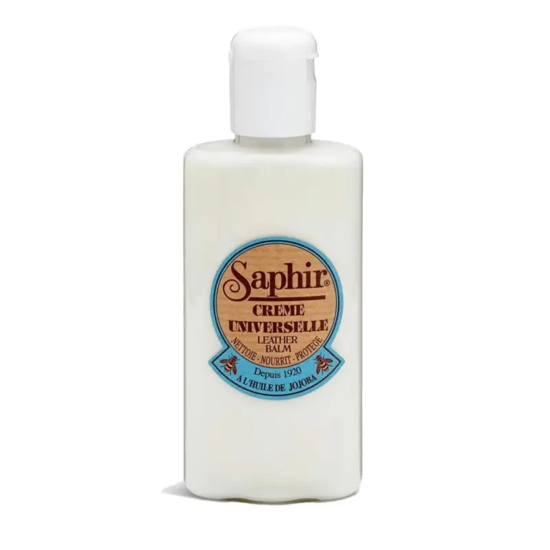 Niska cena Saphir Universal Kremowa odżywka do pielęgnacji skóry Torebki na obuwie Skóra gładka 150ml