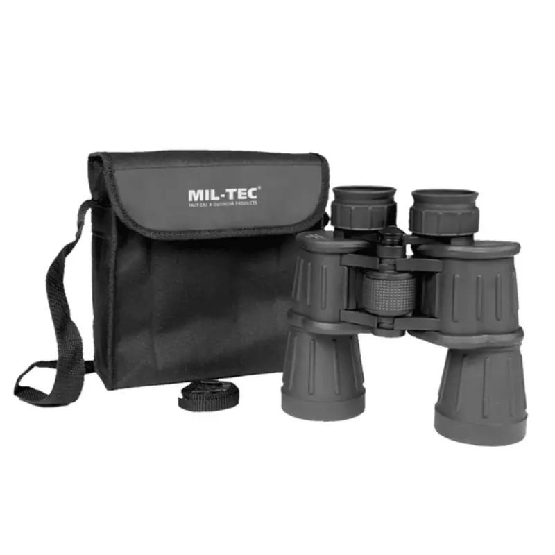Oferta czasowa Lornetka Mil-Tec Gumowana 7x50 Outdoor Turystyka Myśliwska Optyka Czarna