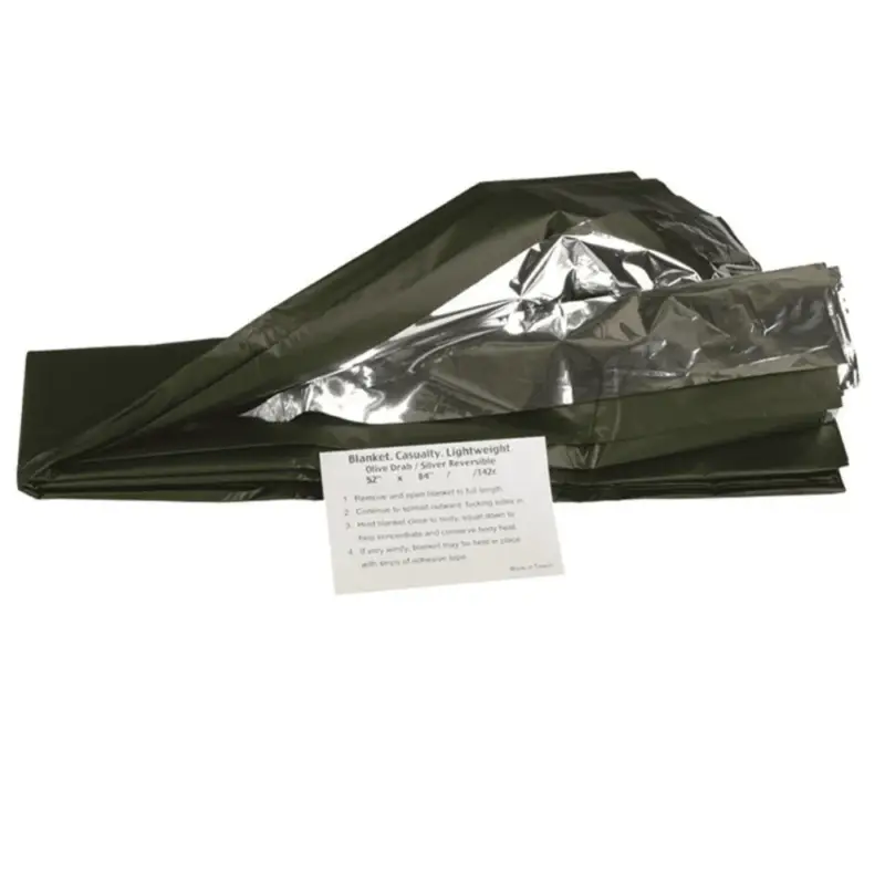 Koc Survivalowy Mil-Tec Awaryjny Lekki Lekki Aluminiowy Oliwkowy Oferta czasowa