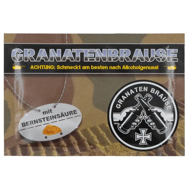 Popularny MFH Granatenbrause Napój instant w proszku Cytryna Limonka Mineralny Outdoor 10g