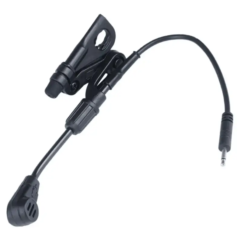 Łatwy zwrot Mikrofon dynamiczny Earmor S10D M32 M32H taktyczny zestaw słuchawkowy czarny