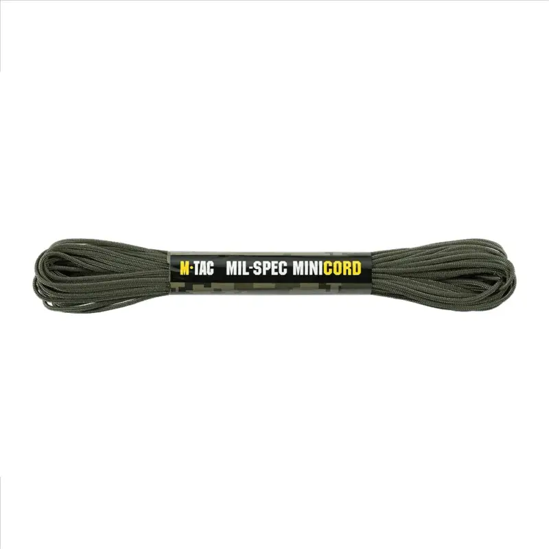 Popularny M-TAC Minicord Paracord 2,2 mm 15 m Nylonowy przewód użytkowy MIL-SPEC do zastosowań zewnętrznych