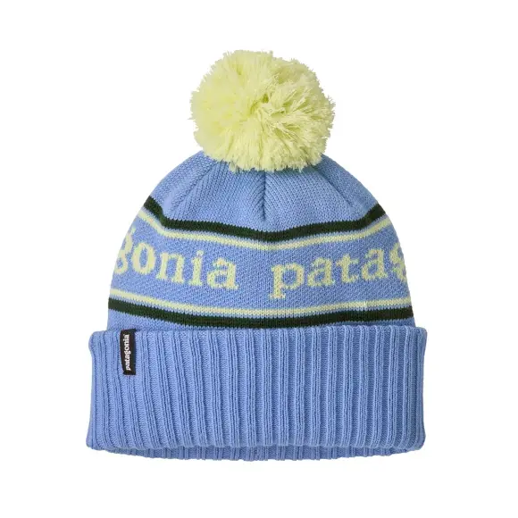 Kup online Czapka dziecięca Patagonia Powder Town Beanie Park Stripe: Diver Blue