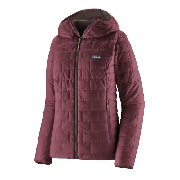 Do wyczerpania zapasów Lekka kurtka damska Patagonia Nano Puff Hoody Berry Fig