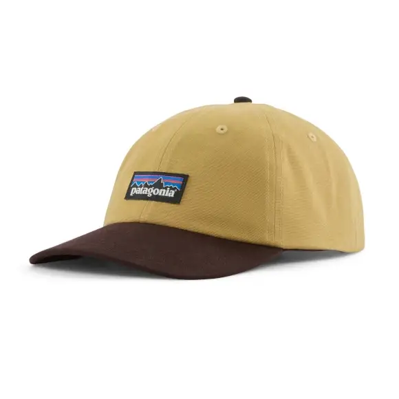 Czapka z daszkiem Patagonia P-6 Label Trad Cap Lynx Tan Dostępne od ręki
