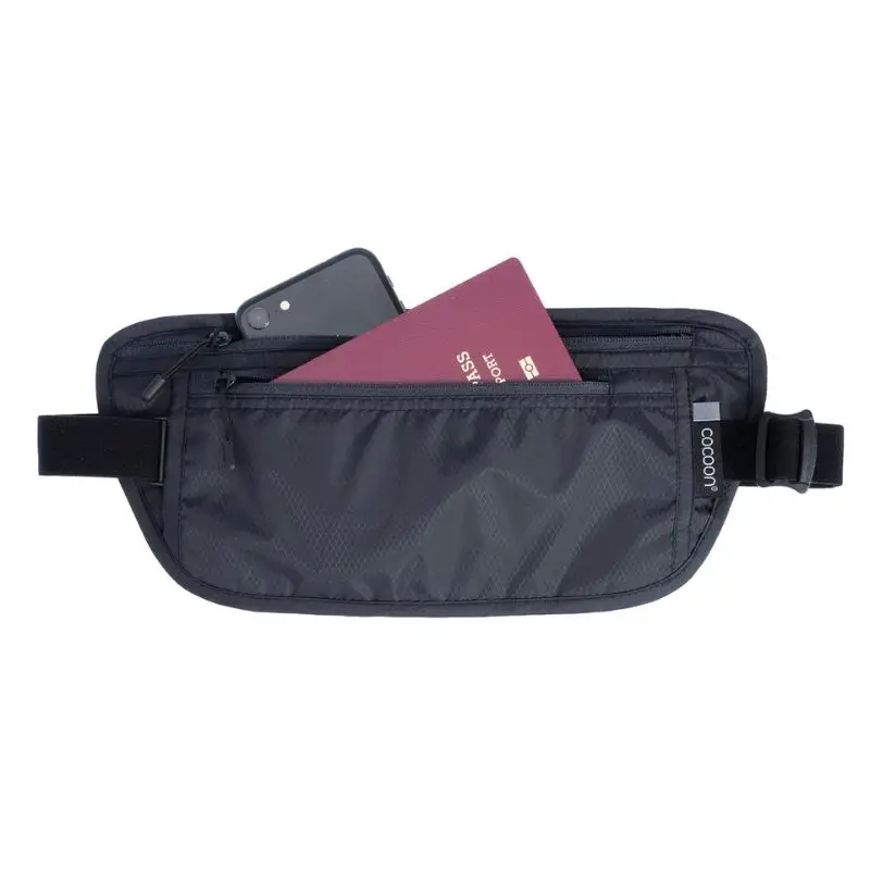 Nerka Cocoon Travel Waist Wallet Phantom Black Szybka wysyłka
