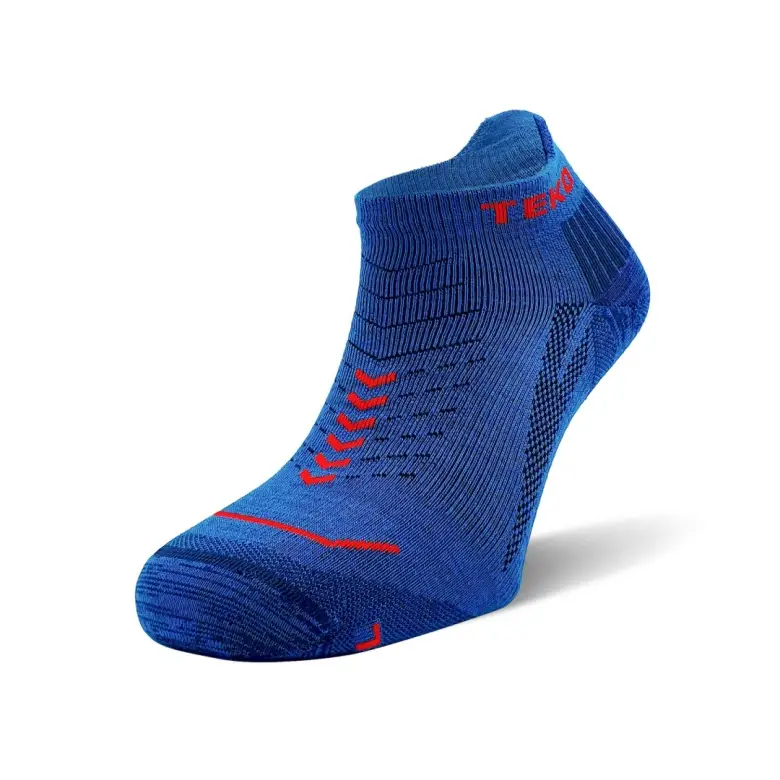 Zniżka Skarpety Teko ecoRUN 1.0 Merino Ultra Low Cut Ultralight Teal
