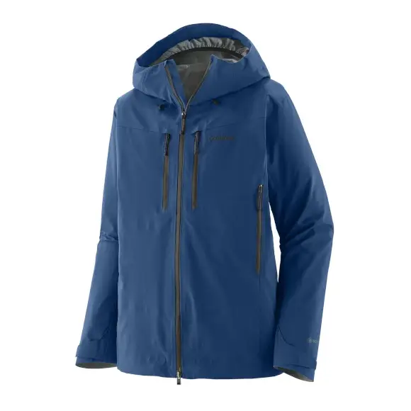Taniej Kurtka przeciwdeszczowa męska Patagonia Pluma PRO Jacket Clement Blue