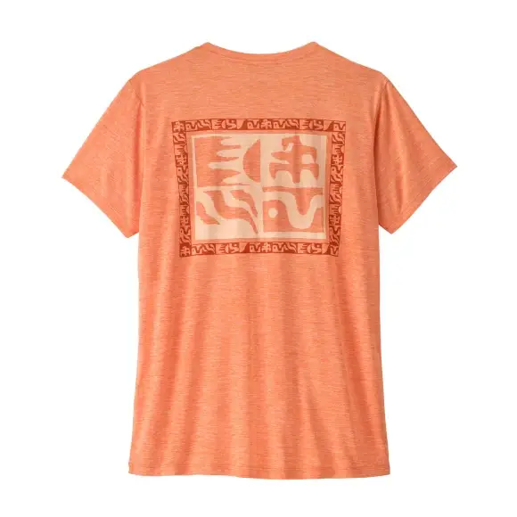 Koszulka damska Patagonia Capilene Cool Daily Shirt Mother Rays Peach Sherbet Zamów dziś