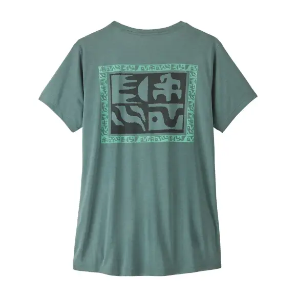 Koszulka damska Patagonia Capilene Cool Daily Shirt Mother Rays Blue Sage Light Blue Sage X-Dye Wysoka jakość