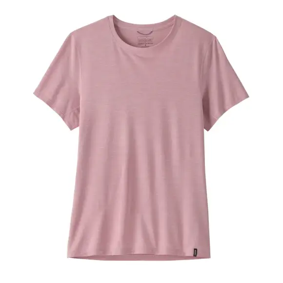 Koszulka trekkingowa damska Patagonia Capilene Cool Ultra Shirt Light Violet - Quiet Violet X-Dye Nie przegap
