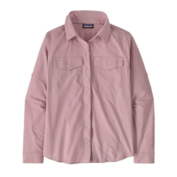Koszula turystyczna damska Patagonia Long-Sleeved Self-Guided Sun Shirt Quiet Violet Oferta czasowa