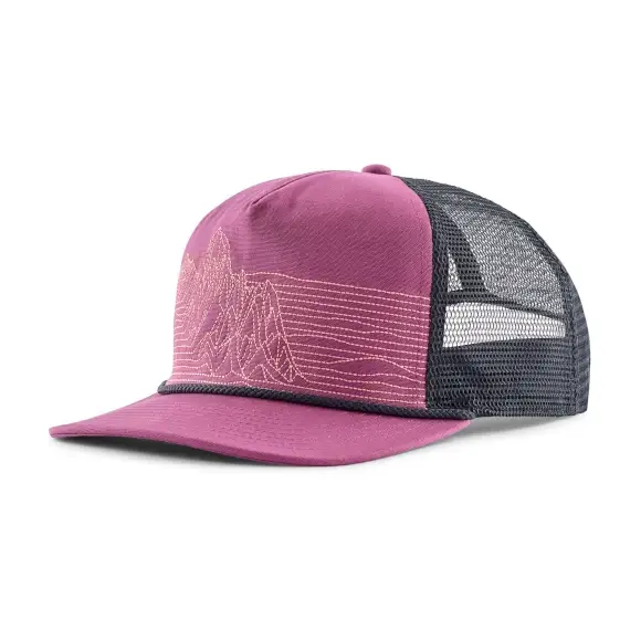 Czapka z daszkiem Patagonia Airfarer Cap Strataspire Stripe: Faded Magenta Bestseller
