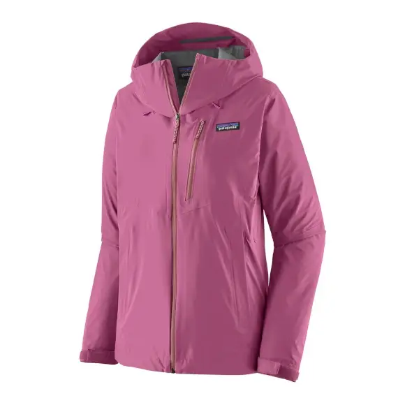 Wyjątkowa oferta Kurtka z membraną damska Patagonia Granite Crest Rain Jacket Faded Magenta