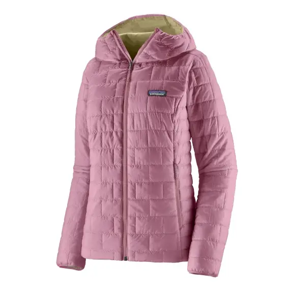 Lekka kurtka damska Patagonia Nano Puff Hoody Light Violet Promocja