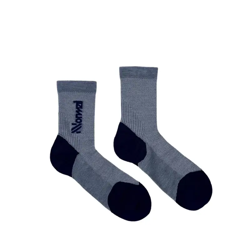 Skarpety do biegania NNormal Merino Socks Blue Wysoka jakość