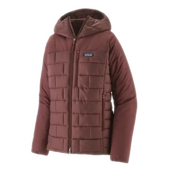 Oferta limitowana Kurtka damska Patagonia Hi-Loft Nano Puff Hoody Dark Ruby