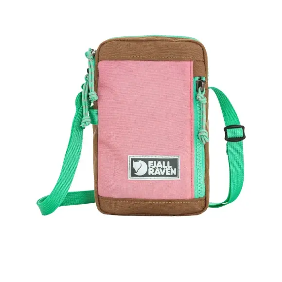 Łatwy zwrot Torba na ramię Fjallraven Vardag Pocket Small: Poppy Pink-Khaki Dust