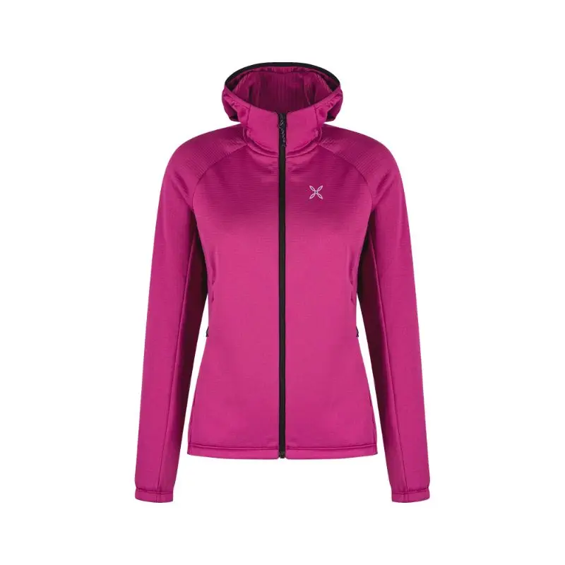 Nie przegap Bluza damska Montura Fadis Grid Hooded Maglia Baton Rouge