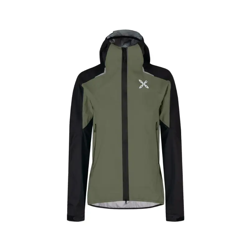 Wysoka jakość Kurtka przeciwdeszczowa damska Montura Magica Prometeo Jacket - Sage Green