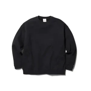 Hit cenowy Bluza Snow Peak Recycled Cotton Sweat Crewneck - Mid Black