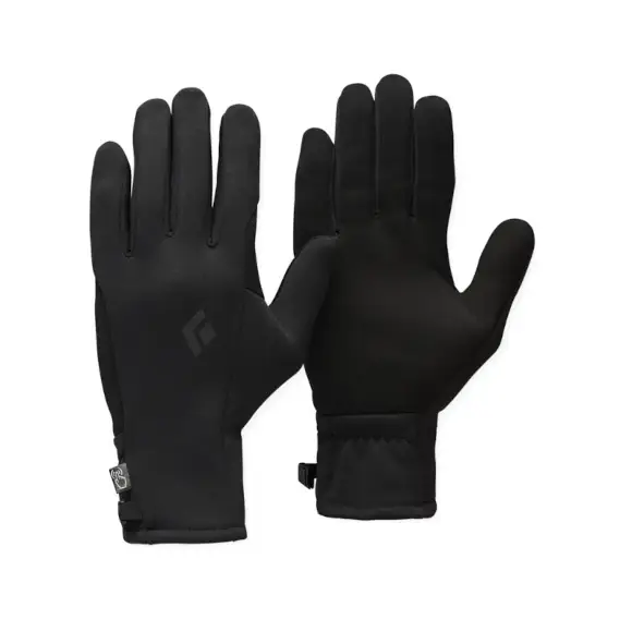 Rękawice Black Diamond Midweight Screentap Liners Black Zniżka