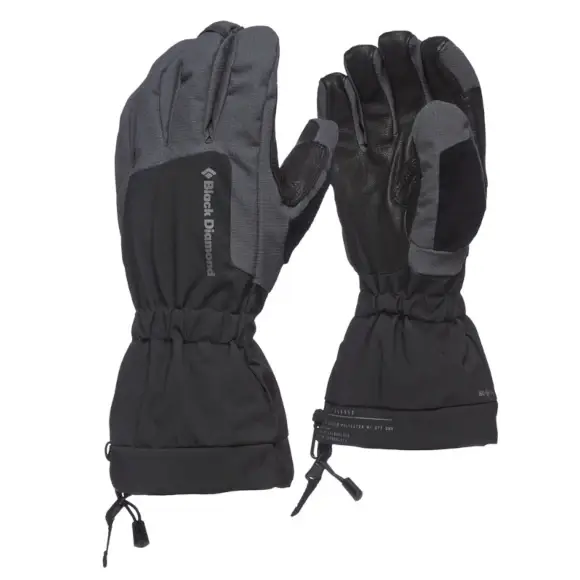 Rękawice Black Diamond Glissade Gloves Black Wysoka jakość