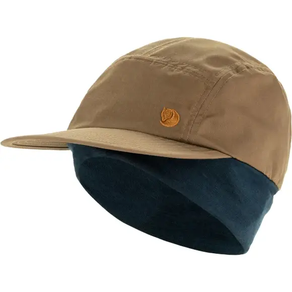 Popularny Czapka Fjallraven Bergtagen Mountain Cap Wood Brown-Dark Navy