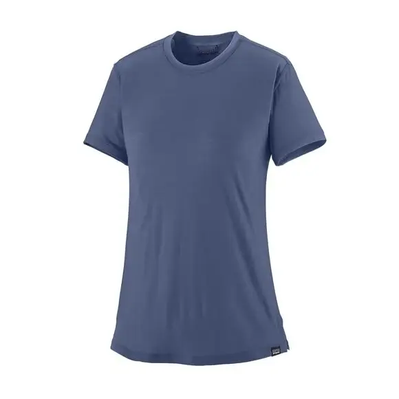 Nowość Koszulka damska Patagonia Capilene Cool Merino Blend Shirt Current Blue