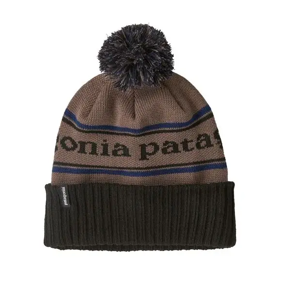 Nowy Czapka Patagonia Powder Town Beanie Park Stripe Marlow Brown
